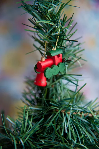 Geschmückter Weihnachtsbaum. — Stockfoto
