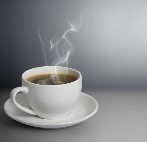 Cup of coffee or hot chocolate — Stock Photo, Image