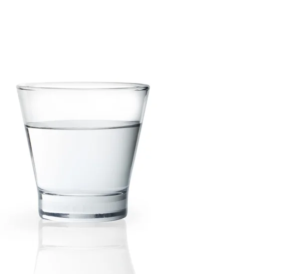 Glas water — Stockfoto