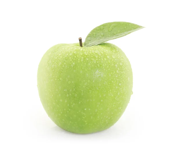 Grüner Apfel — Stockfoto