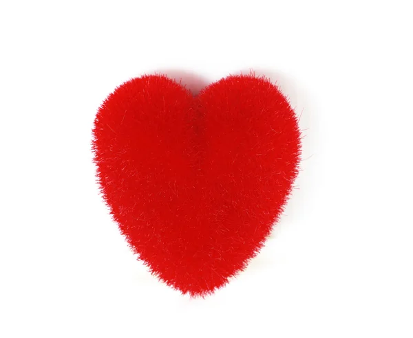 Hearts isolated over white background — Stock Photo, Image