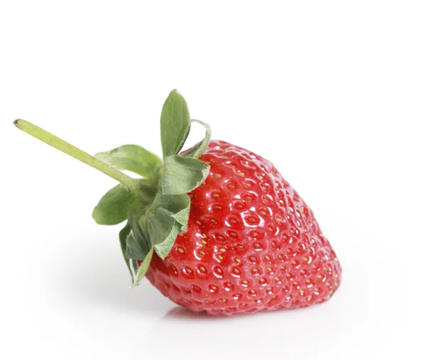 Beautiful strawberries isolated on white — Stock Photo, Image