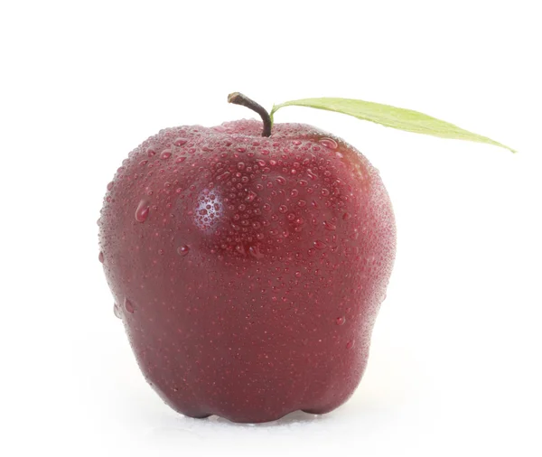 Красное яблоко — стоковое фото