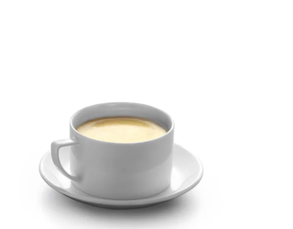 Tasse Kaffee oder heiße Schokolade — Stockfoto