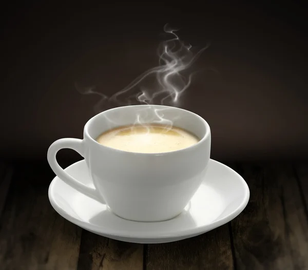 Cup of coffee or hot chocolate — Stock Photo, Image