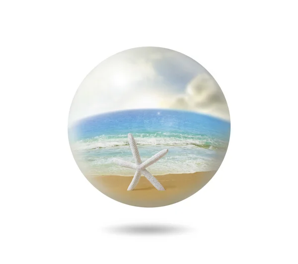 White sphere — Stock Photo, Image