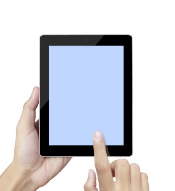 ellerinde tablet
