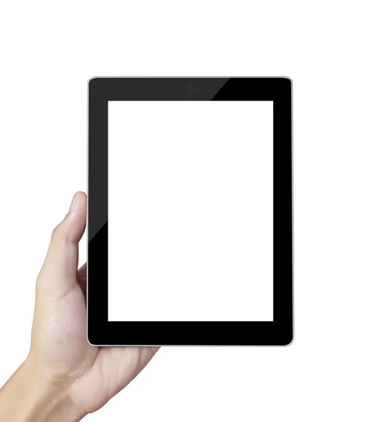 Tablet in hands — Stock Photo, Image