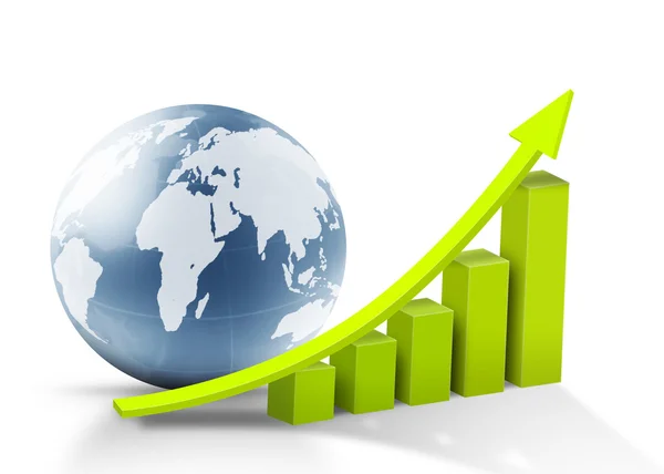 Global success concept — Stock Photo, Image