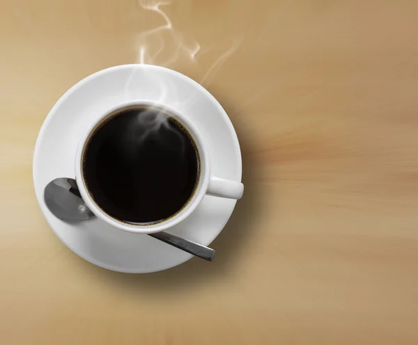 Kopje koffie of warme — Stockfoto