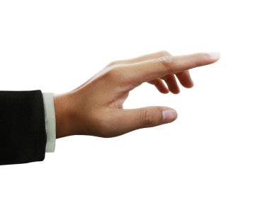 sanal ekran dokunaklı el