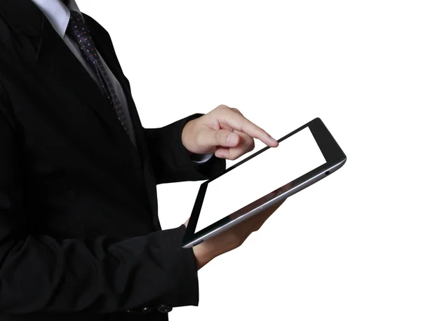 Touch- tablet in hands — Stock Photo, Image