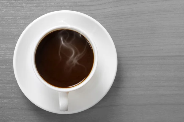 Cup of coffee or hot — Stock Photo, Image