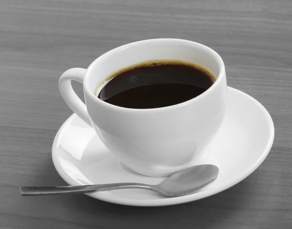 Cup of coffee or hot — Stock Photo, Image