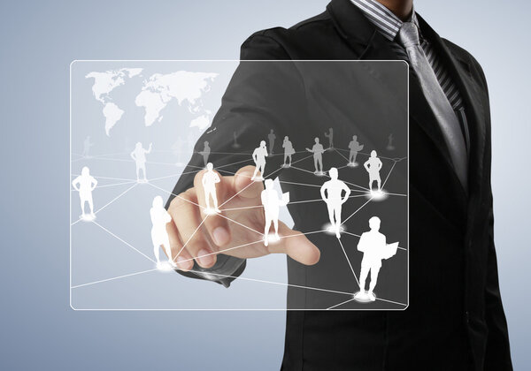 pushing social network structure