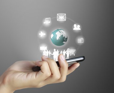 kılıbıkdokunmatik ekran telefon telefon elinde