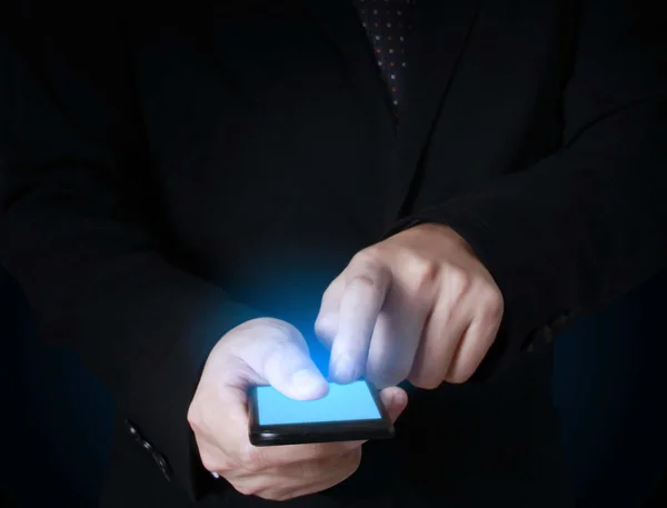 Touch screen mobile phone — Stock Photo, Image