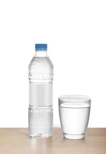 Water van fles — Stockfoto