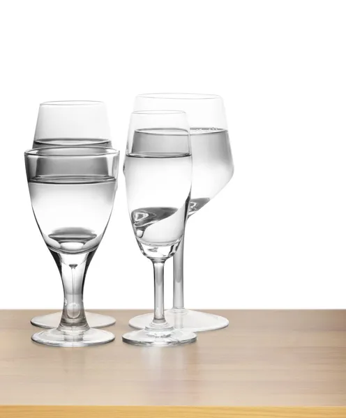 Glass with water — Stock Photo, Image