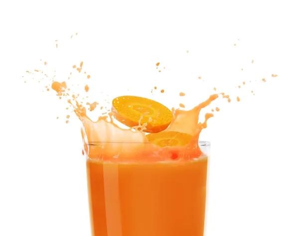 Suco de cenoura — Fotografia de Stock