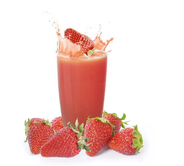 Strawberry juice — Stock Photo, Image