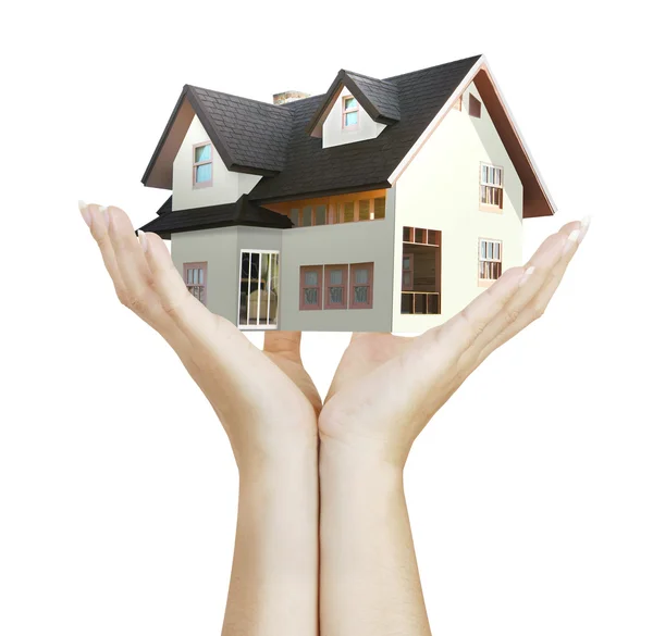 Hus modell hus koncept — Stockfoto