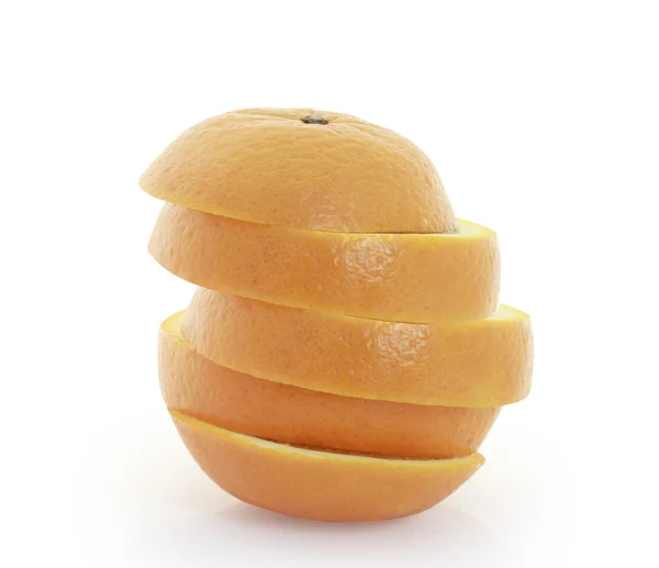 Segmenti di frutta arancione o cantles — Foto Stock