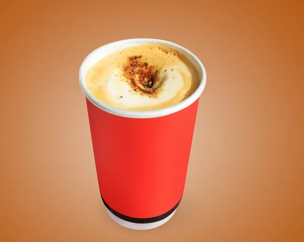 Papier koffie cups — Stockfoto