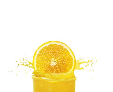 portakal suyu sıçramasına 