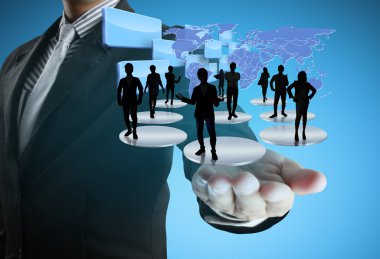 sosyal ağ yapısı içinde el 