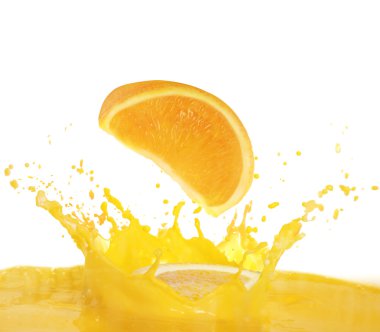 portakal suyu sıçramasına 