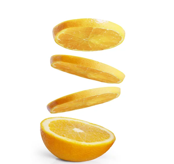 Orangenscheibe — Stockfoto