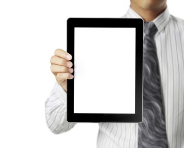 tablet dokunmatik bilgisayar tutan eller
