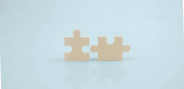 Connecter Puzzle Solutions Entreprise Succès Concept Stratégie — Photo