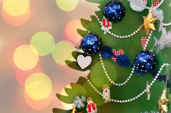 Kerstboom, nieuwe jaar vooravond — Stockfoto