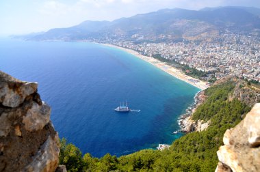 Türkiye. Kleopatra beach