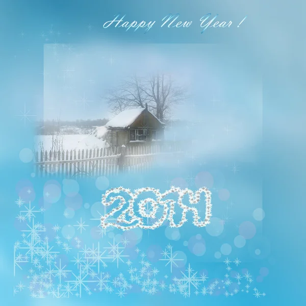 Feliz Año Nuevo 2014 imagen de fondo — Foto de Stock