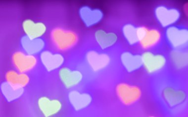 Soyut kalp arkaplanı