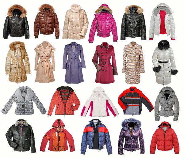 Collection of jacket — Stock Photo, Image