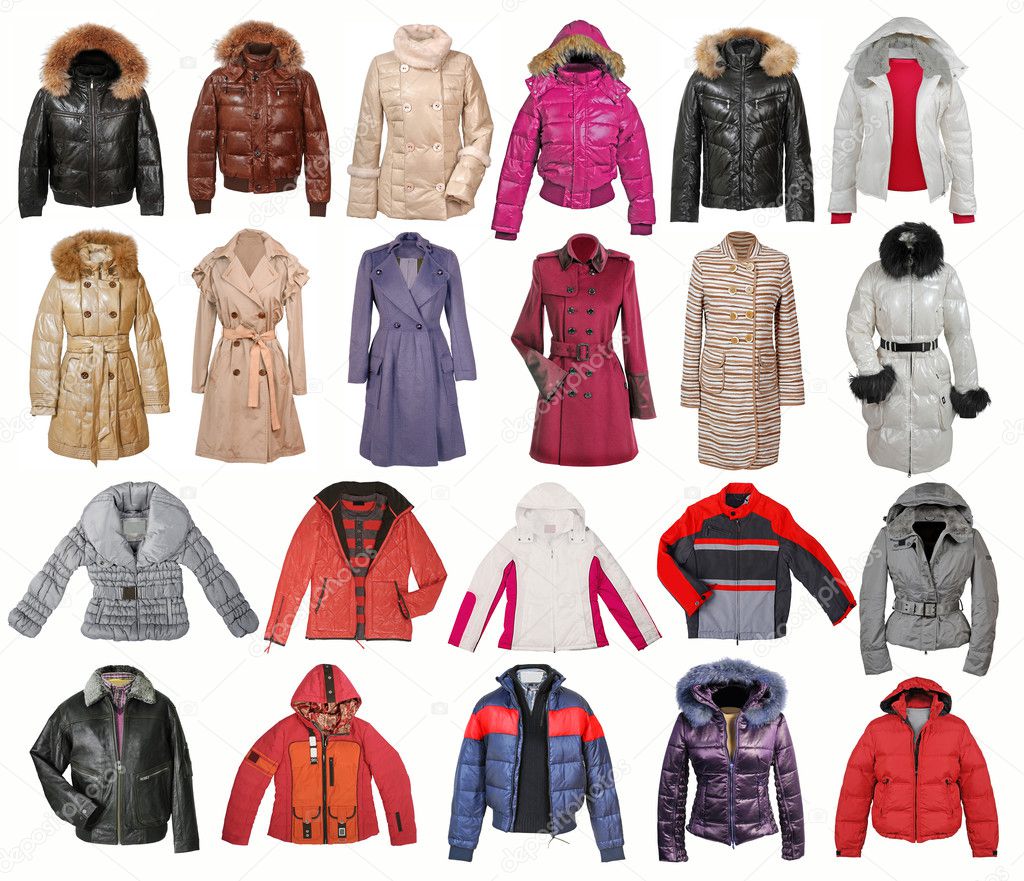 Collection of jacket — Stock Photo © evaletova #16347443