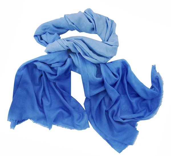 Mavi eşarp — Stok fotoğraf