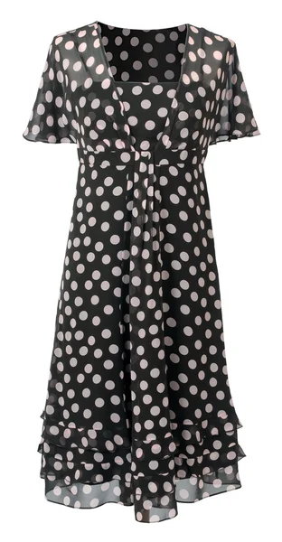 Dress with polka dots — Stock Photo, Image