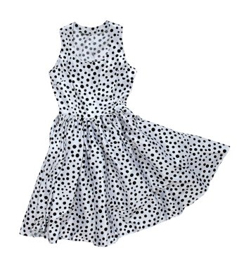 Polka dot ile elbise