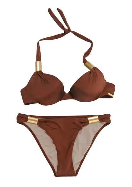 Brown swimsuit — Stock Photo, Image