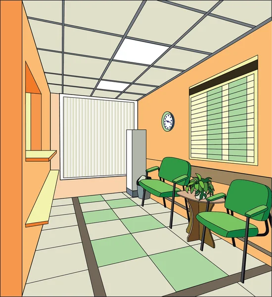 Intérieur d'hôpital moderne — Photo