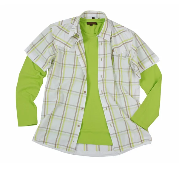 Camicia verde — Foto Stock