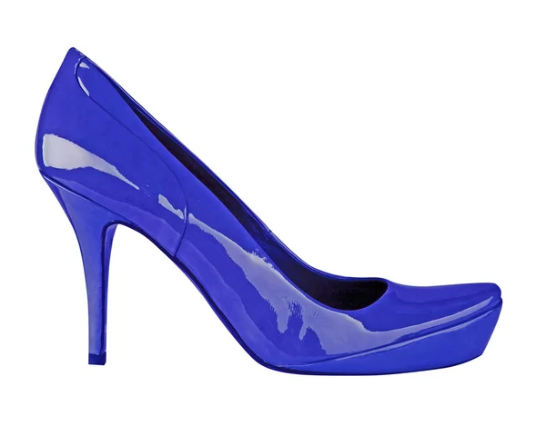 Blue shoe — Stock Photo, Image