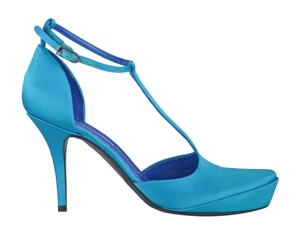 Blue shoe — Stock Photo, Image