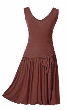kahverengi sundress