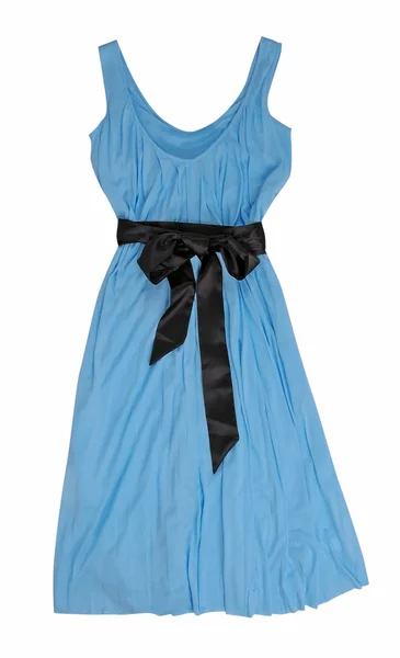 Blue sundress — Stock Photo, Image